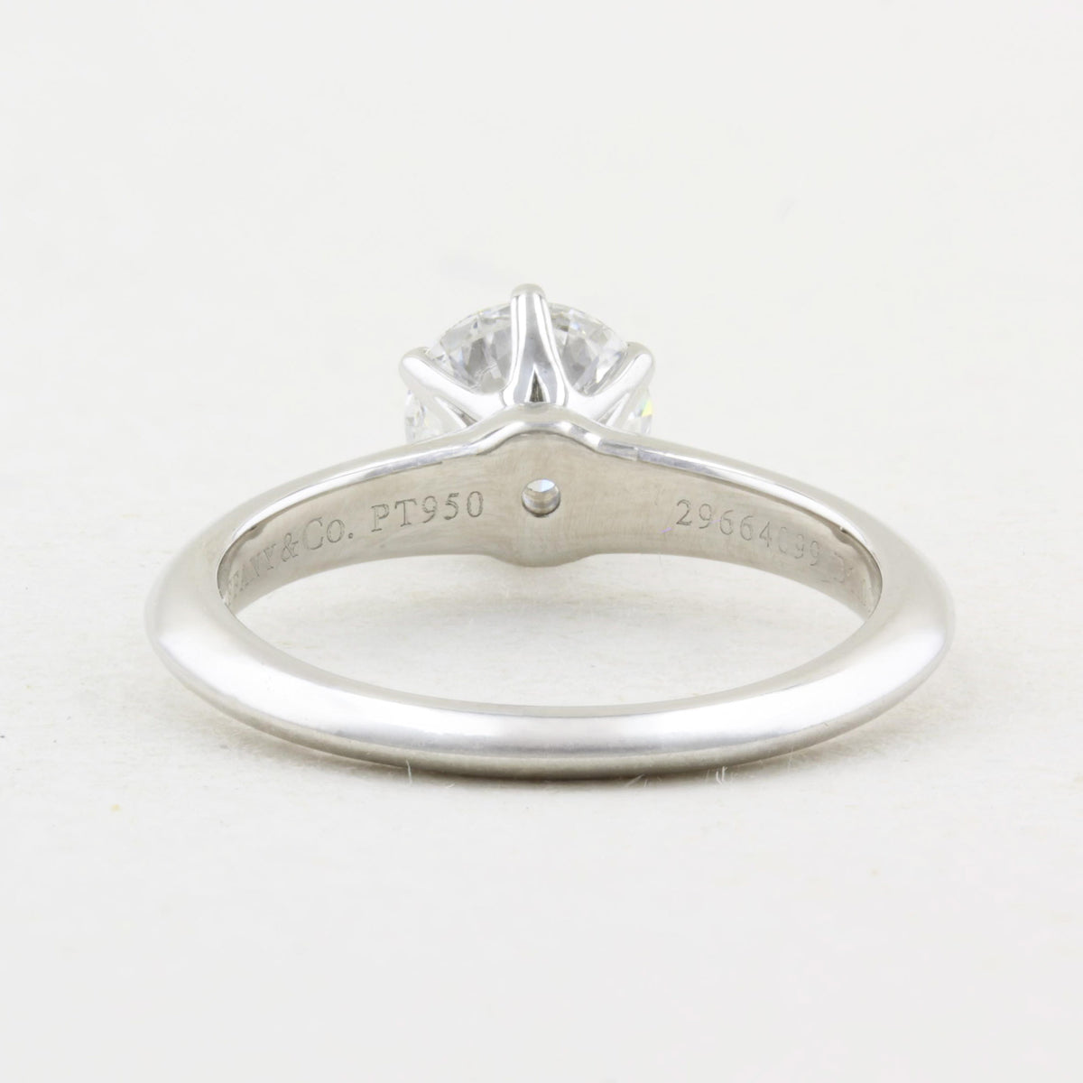 Tiffany &amp; Co 1.09ct Diamond Solitaire Ring