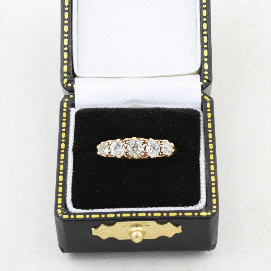 Vintage Old Cut Diamond Five Stone Ring