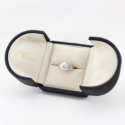 2.50ct Old Mine Cut Diamond Ring
