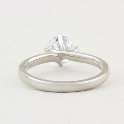 1.01ct Round Brilliant Diamond Solitaire Ring