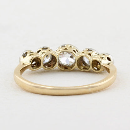 Old Cut Diamond Five Stone Ring