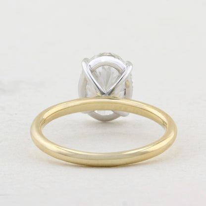 2.03ct Oval Diamond Solitaire Ring