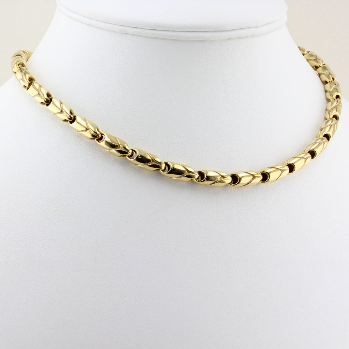 Bulgari Passo Doppio Yellow Gold Chain Necklace
