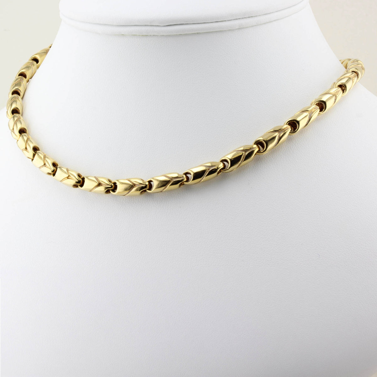 Bulgari Passo Doppio Yellow Gold Chain Necklace