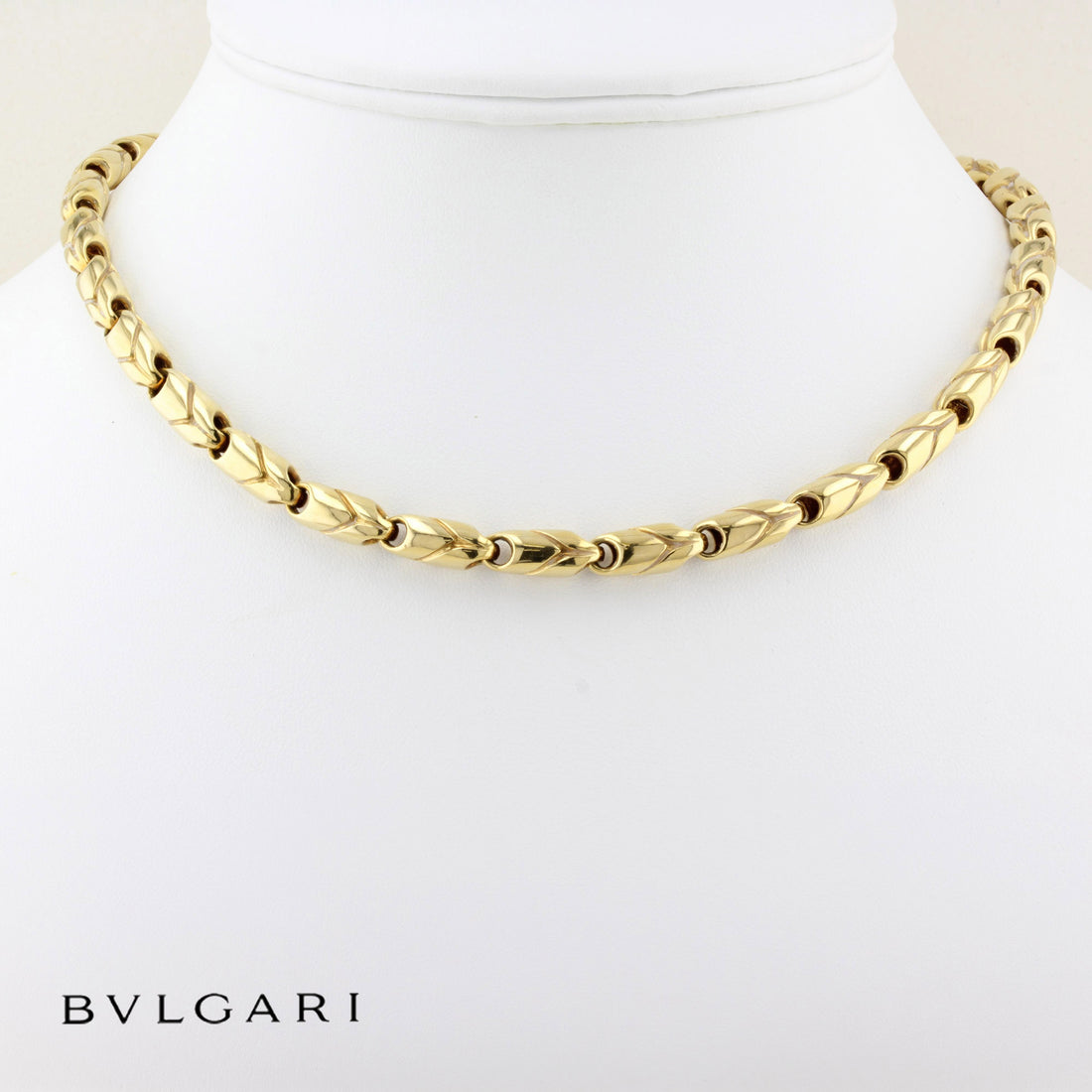 Bulgari Passo Doppio Yellow Gold Chain Necklace