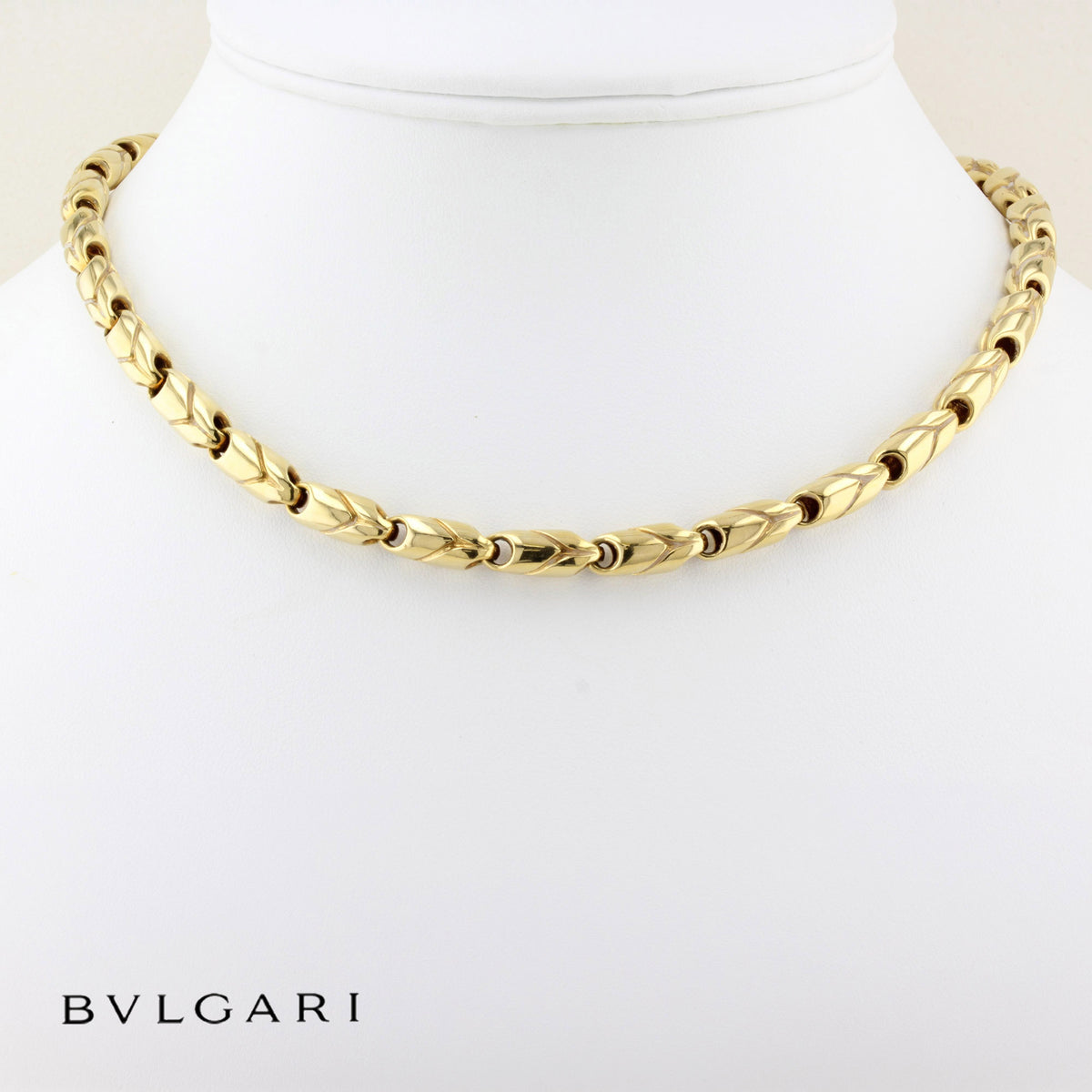 Bulgari Passo Doppio Yellow Gold Chain Necklace