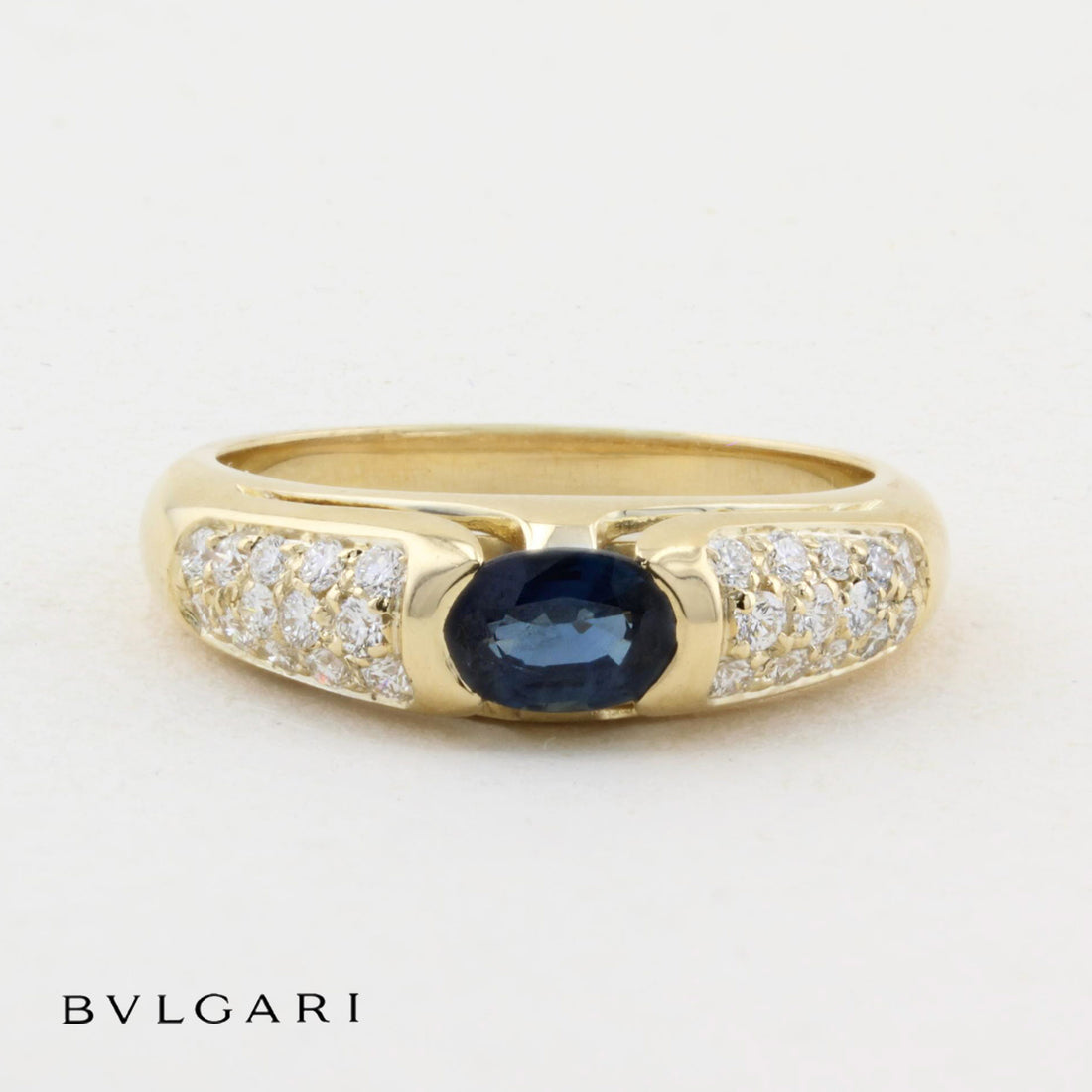 Bulgari Sapphire and Diamond Ring