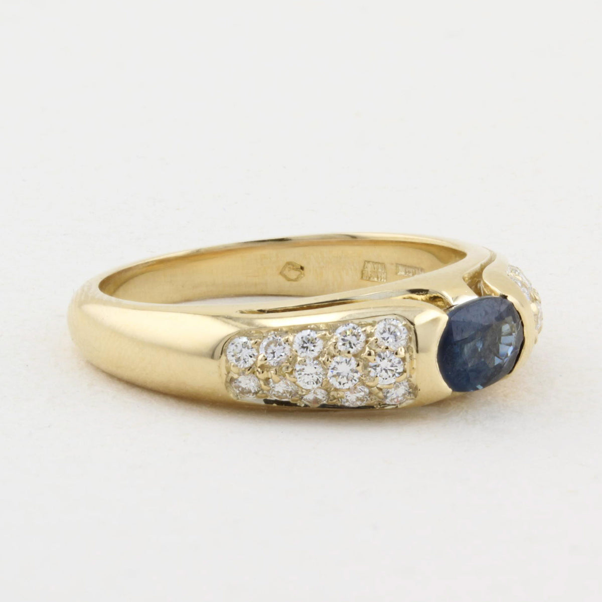 Bulgari Sapphire and Diamond Ring