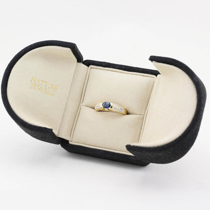 Bulgari Sapphire and Diamond Ring