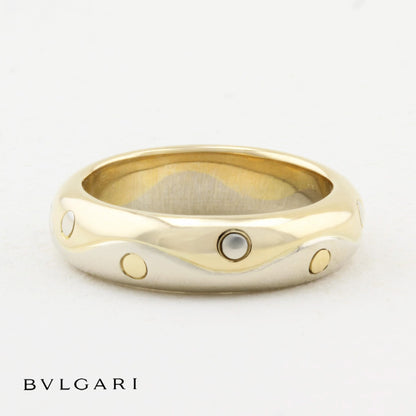 Bulgari Onda Two Tone Gold Ring