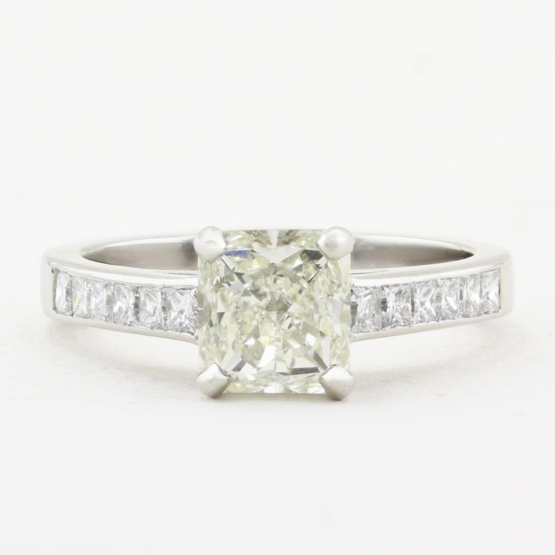 1.01ct Radiant Cut Diamond Ring