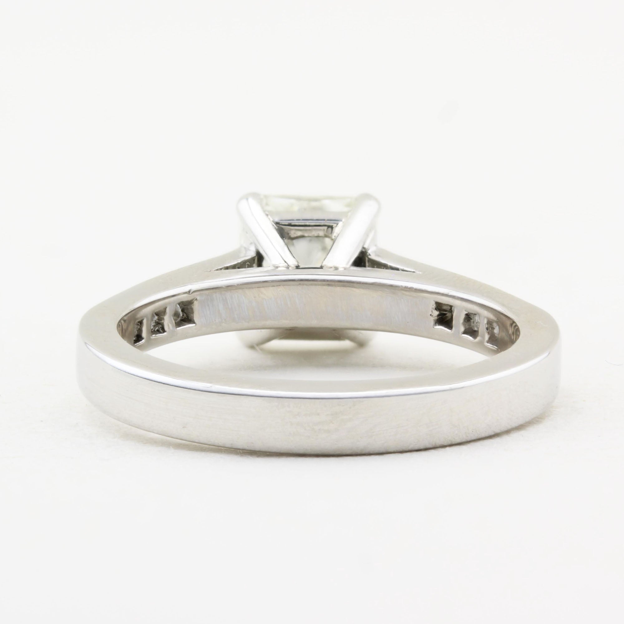 1.01ct Radiant Cut Diamond Ring