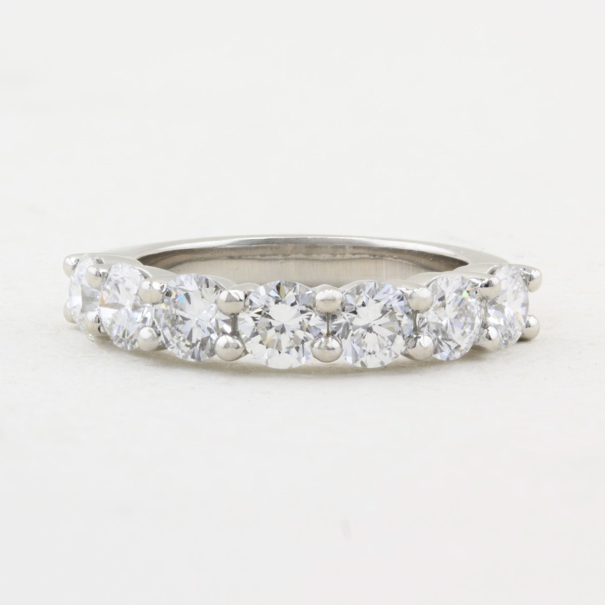 Seven Stone Round Diamond Ring