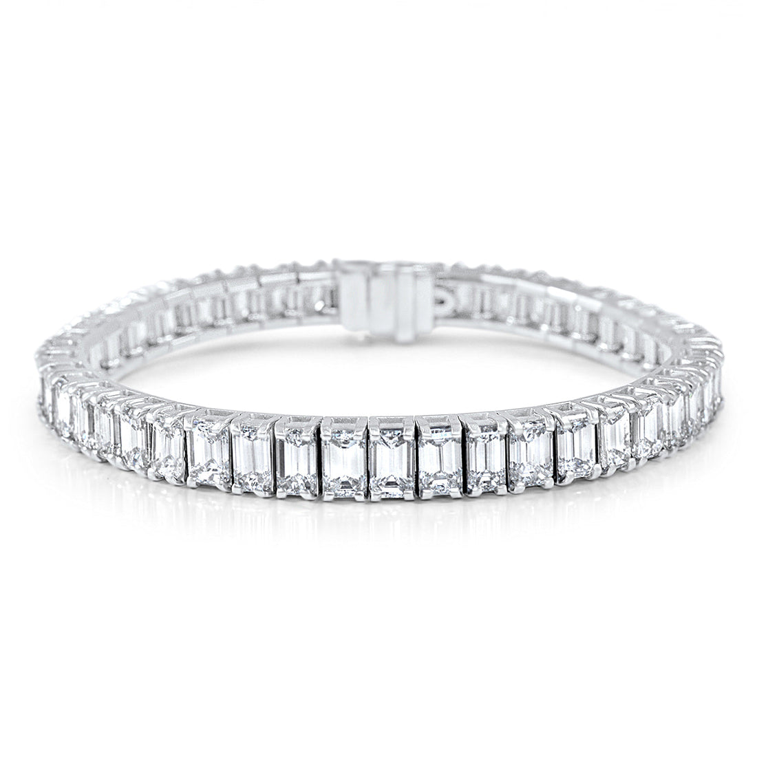 Lumine Emerald Cut Diamond Bracelet