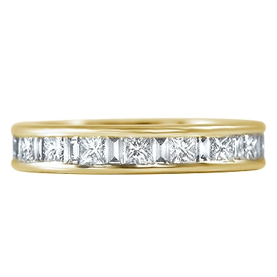 Mixed Cut Diamond Eternity Ring