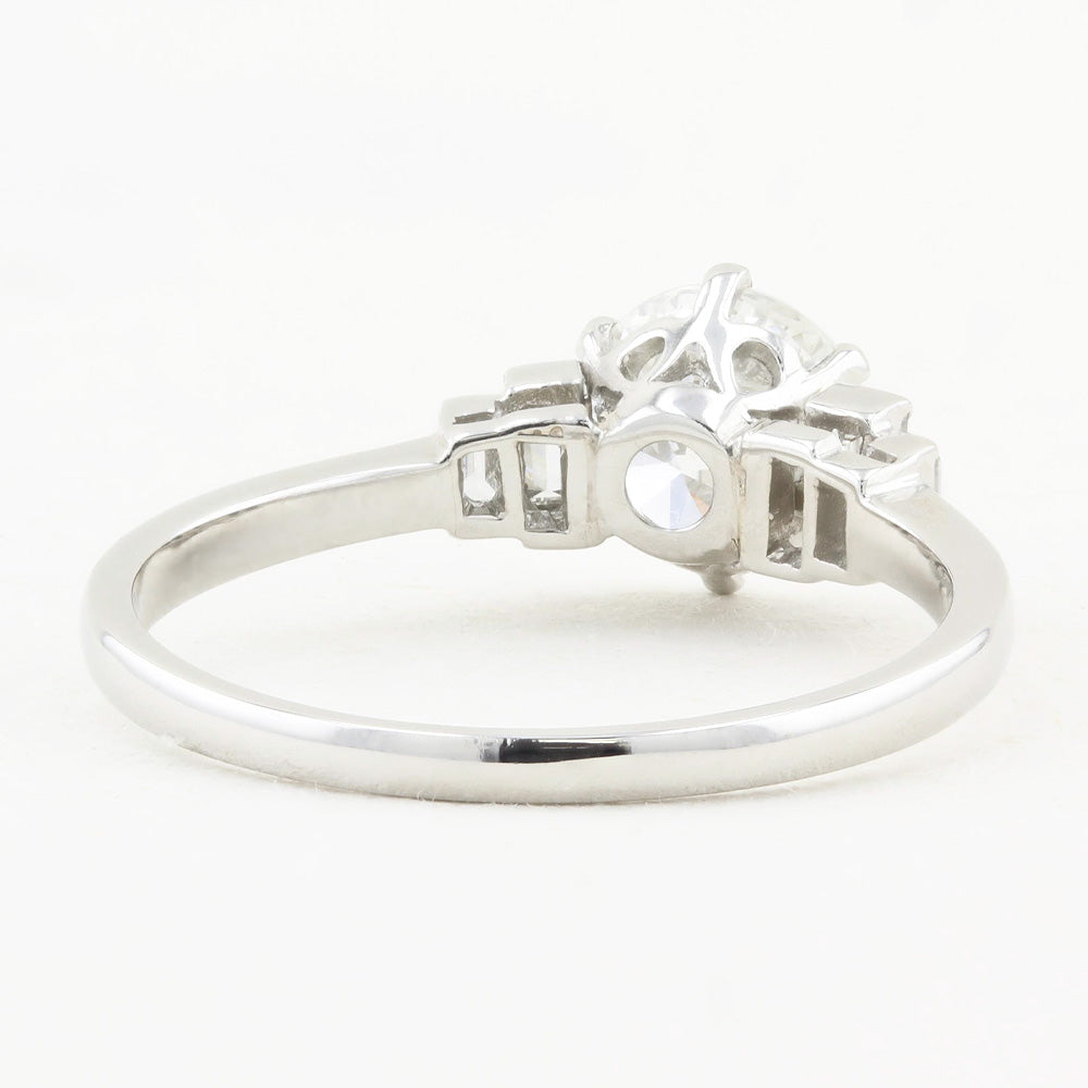 Vintage 1.12ct Diamond Engagement Ring