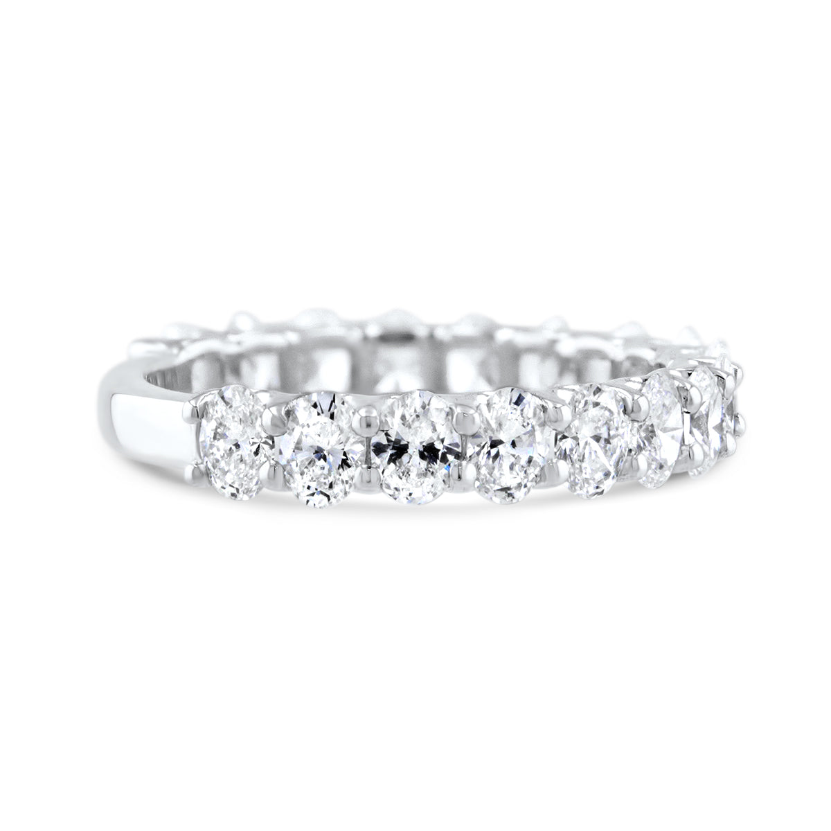 Oval Diamond Eternity Ring