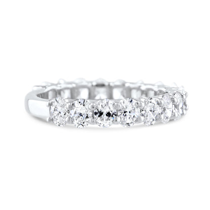 Oval Diamond Eternity Ring