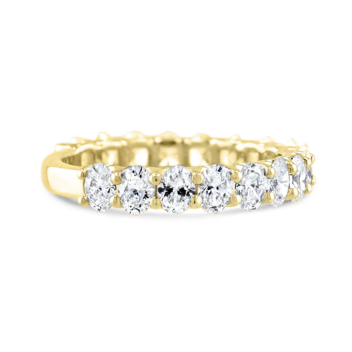 Oval Diamond Eternity Ring
