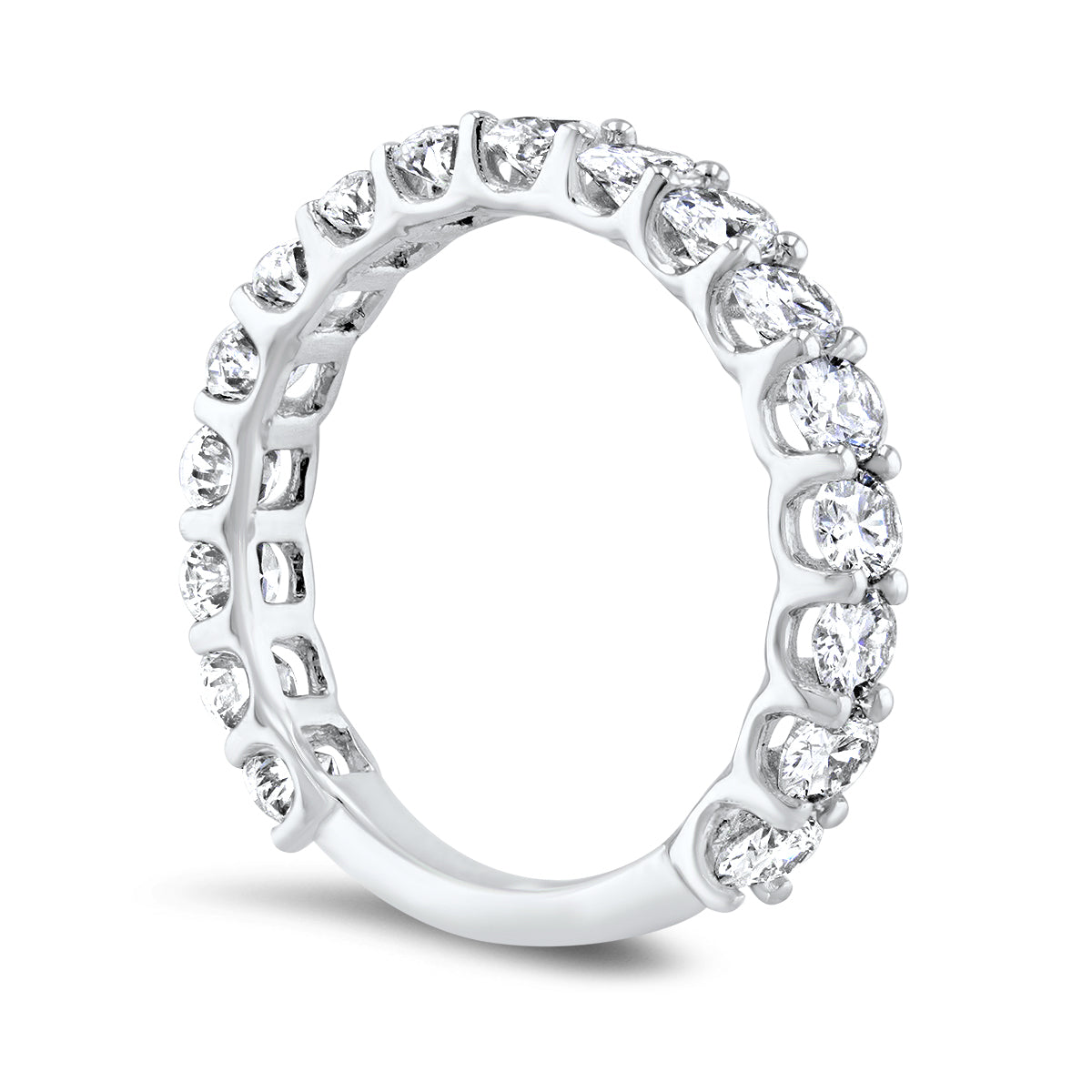 Oval Diamond Eternity Ring