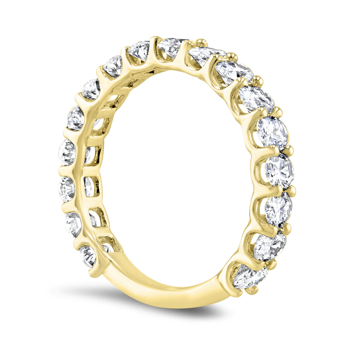 Oval Diamond Eternity Ring