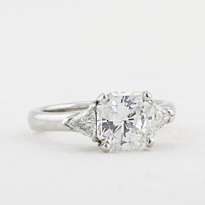 2.02ct Radiant Cut Diamond Engagement Ring