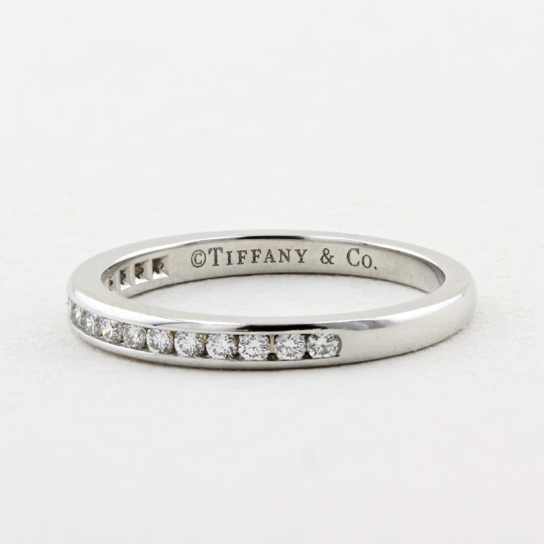 Tiffany Diamond Half Eternity Ring