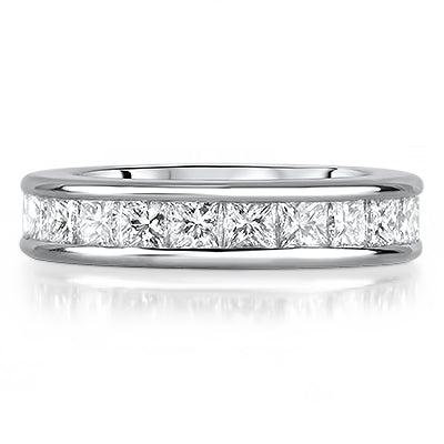 Princess Cut Eternity Ring