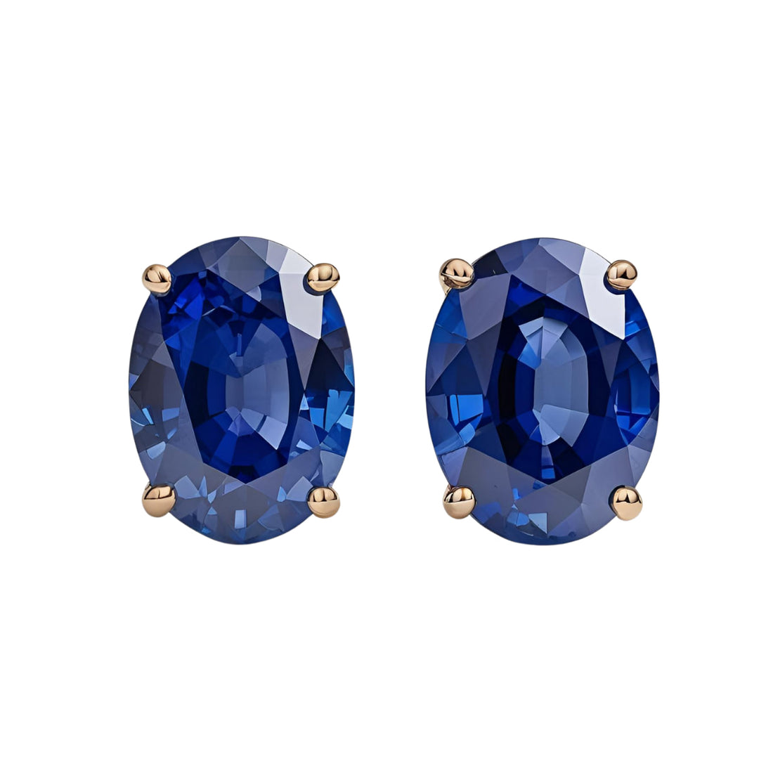 Sapphire Stud Earrings