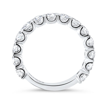 Semi Rubover Diamond Eternity Ring