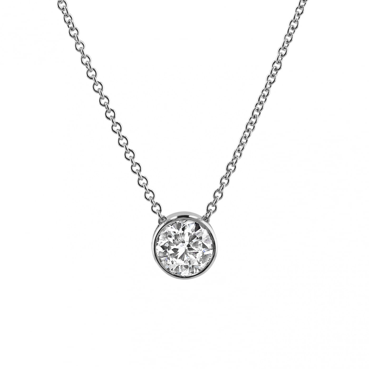 Serene Diamond Pendant