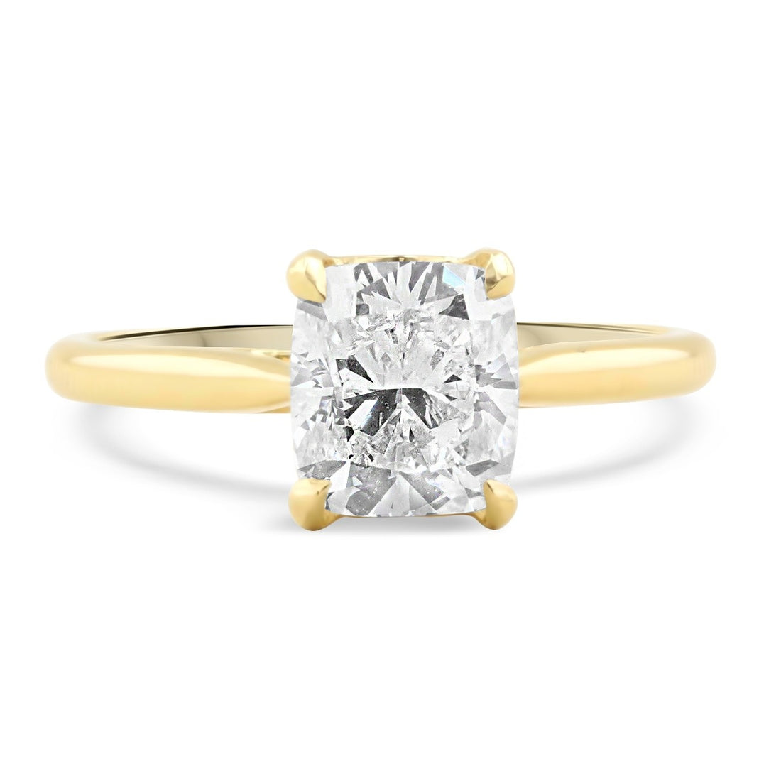 Timeless Cushion Cut Diamond Ring