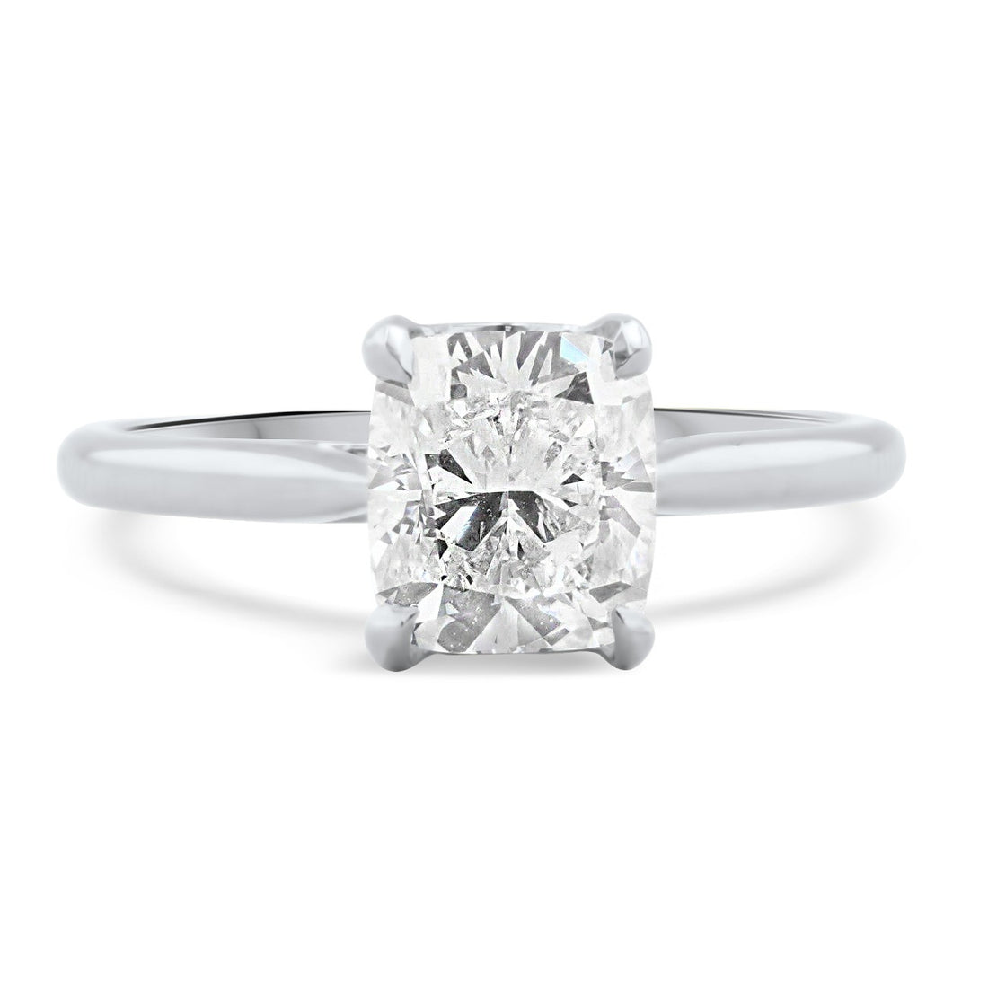 Timeless Cushion Cut Diamond Ring