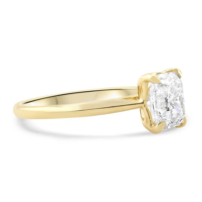 Timeless Cushion Cut Diamond Ring