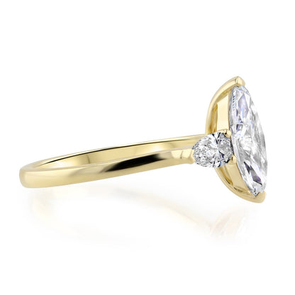 Unity Marquise Diamond Engagement Ring