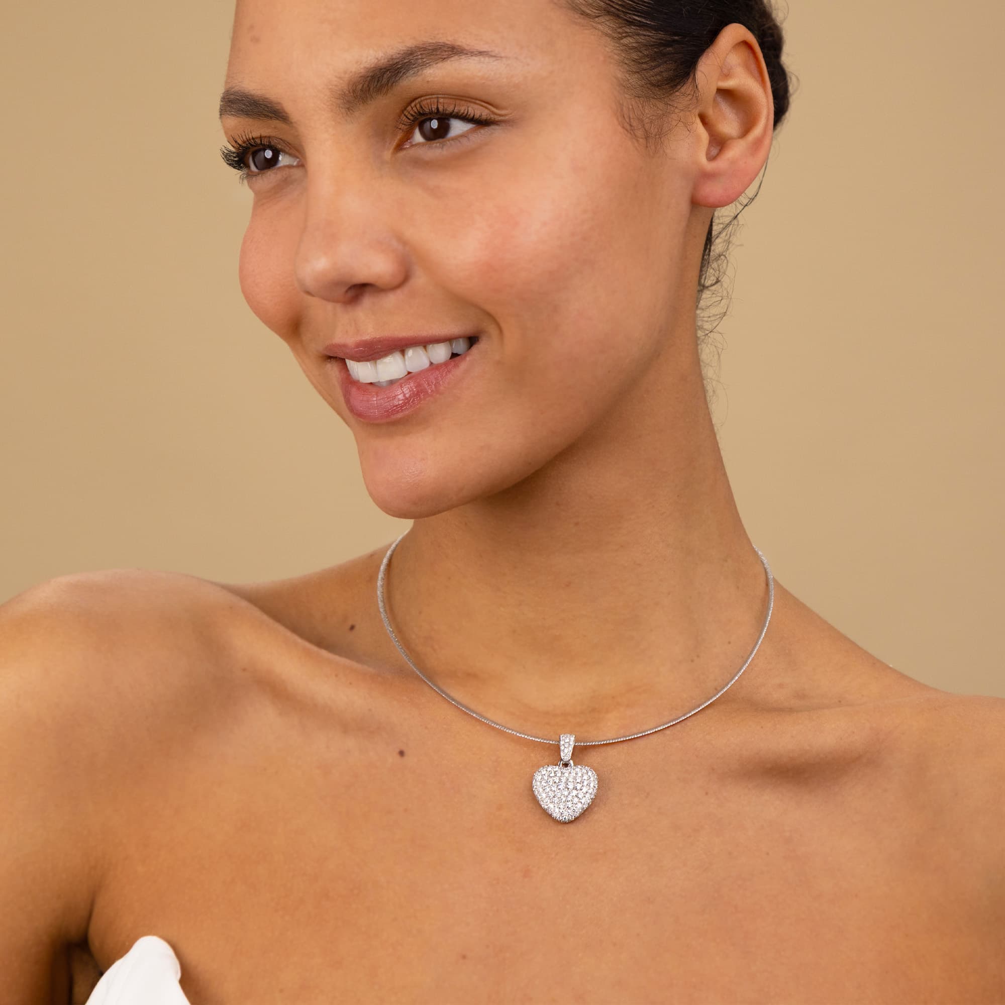 Wempe 2.10ct Diamond Heart Pendant