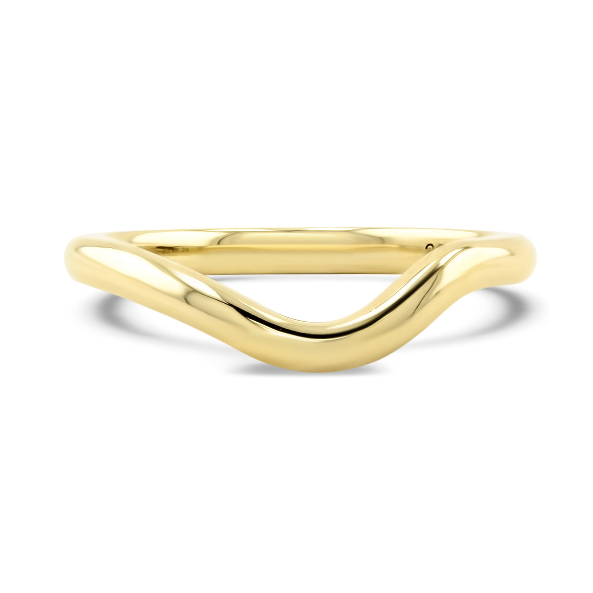 Wave Wedding Ring