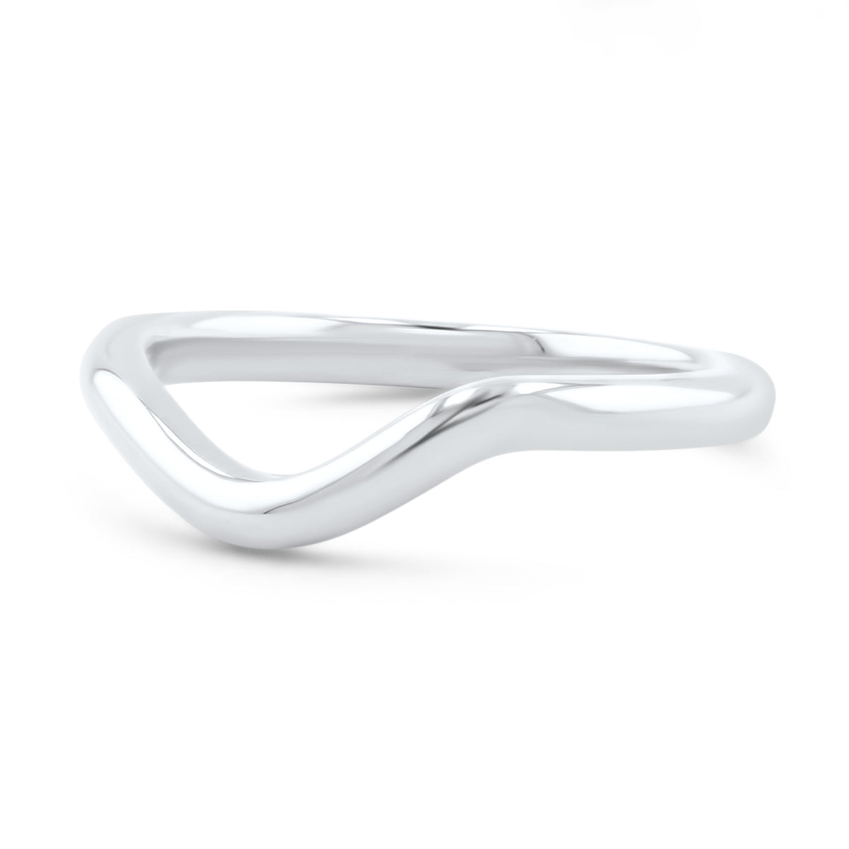 Wave Wedding Ring