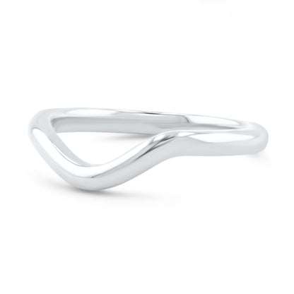 Wave Wedding Ring