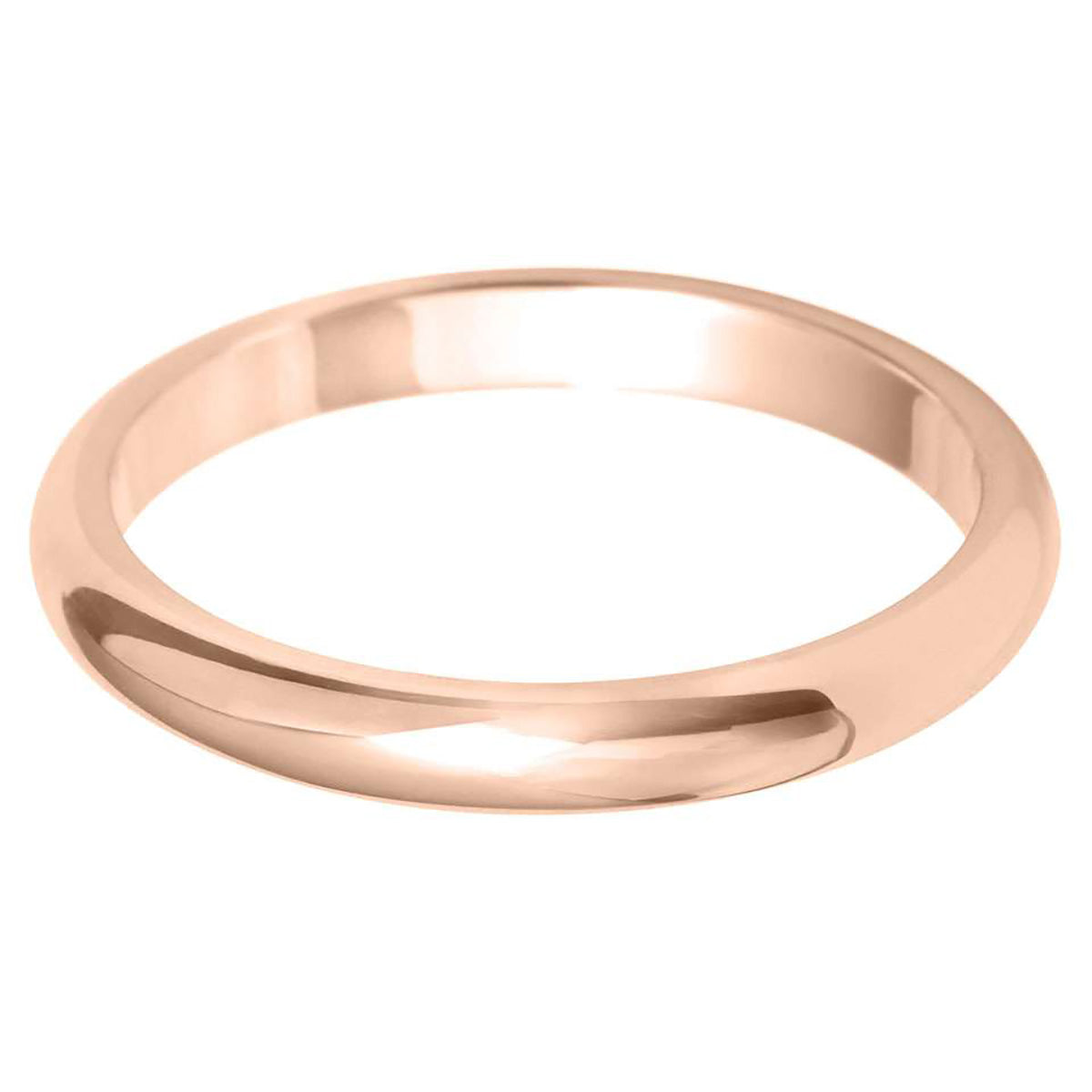 D Shape Wedding Ring