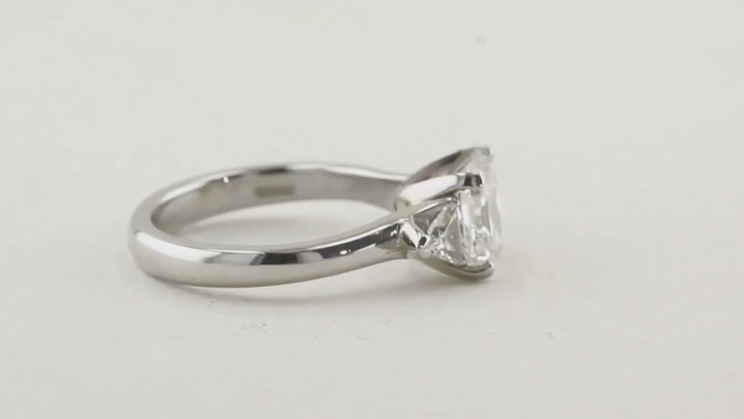 2.02ct Radiant Cut Diamond Engagement Ring