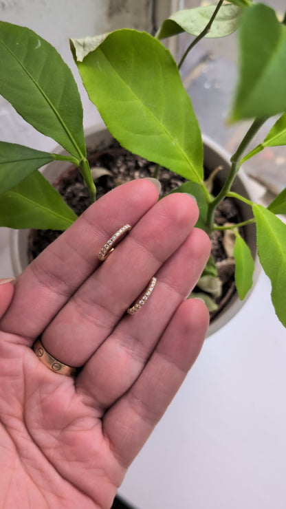 Etincelle de Cartier Diamond Hoop Earrings