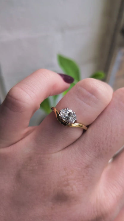 0.70ct Oval Diamond Ring