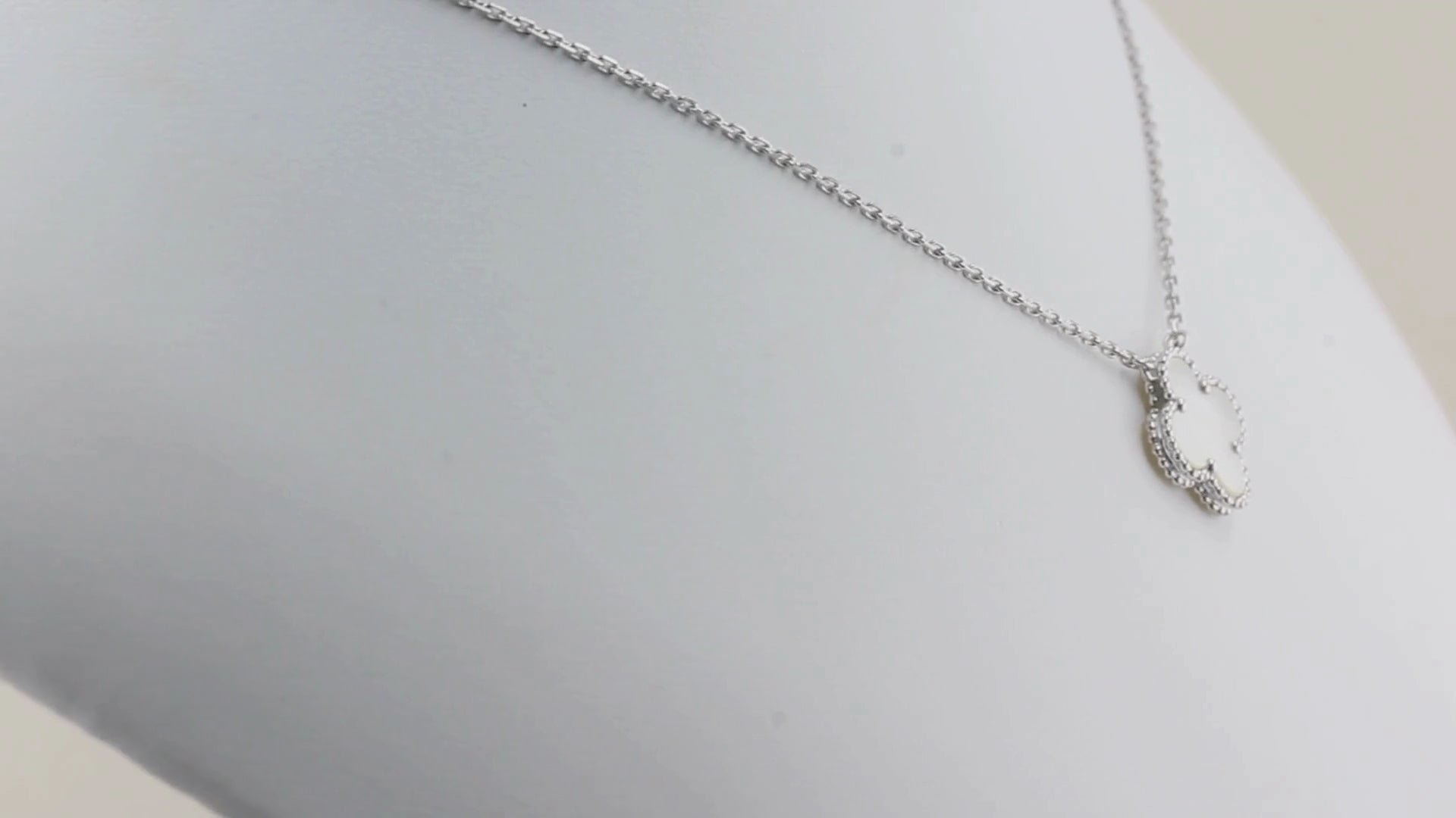 Van Cleef &amp; Arpels Mother of Pearl Alhambra Necklace