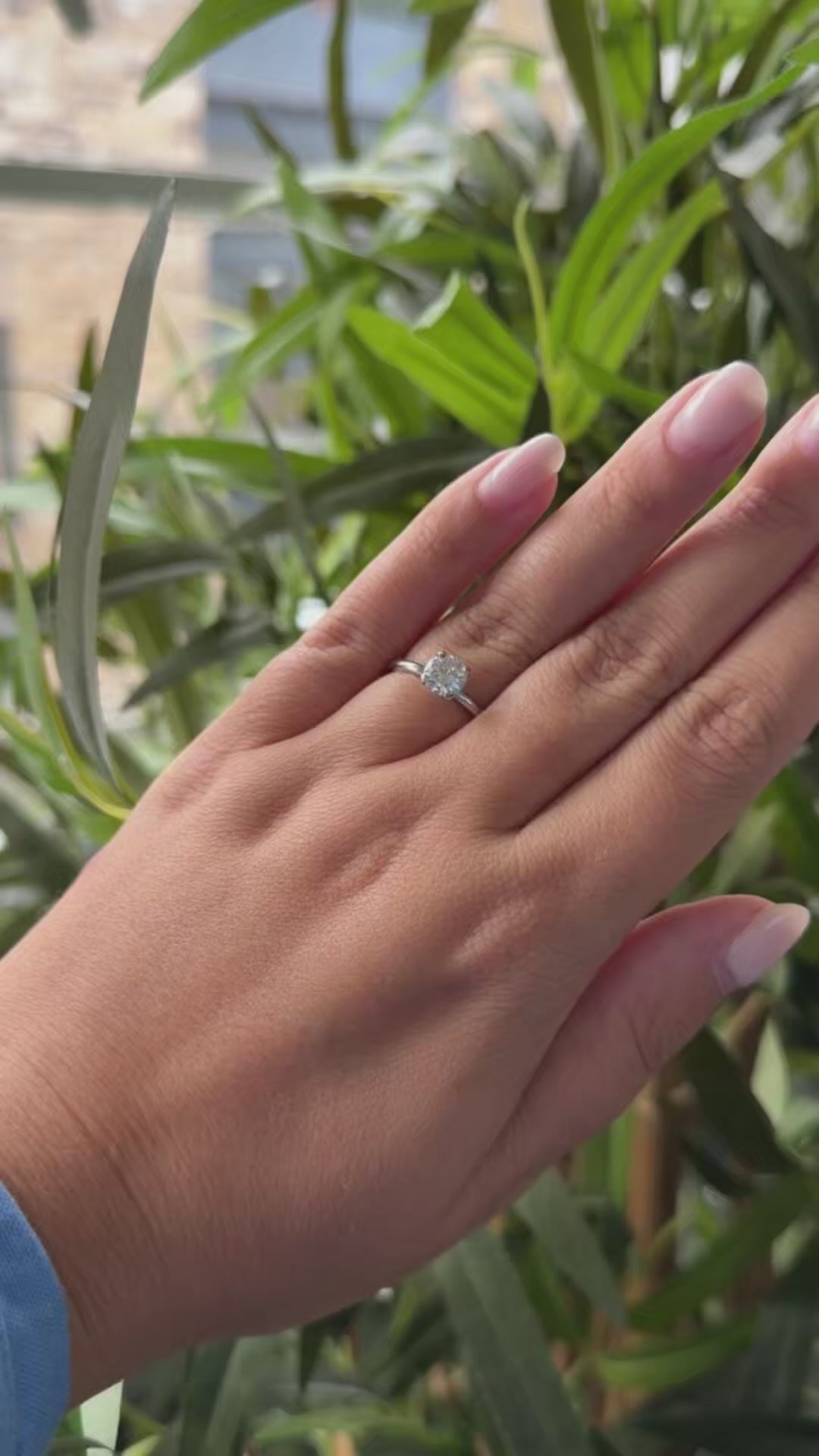 0.82ct Diamond Solitaire Ring