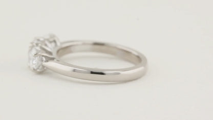 1.00ct Diamond Three Stone Ring