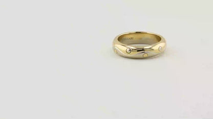 Bulgari Onda Two Tone Gold Ring