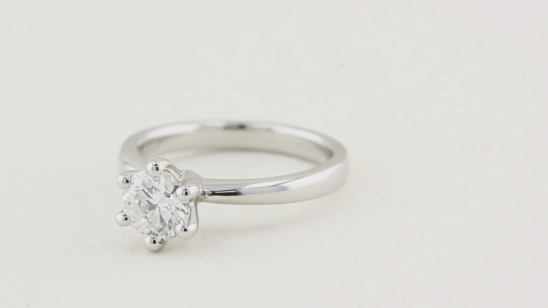 0.70ct Diamond Solitaire Engagement Ring