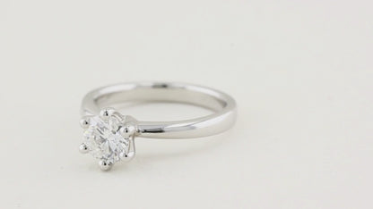0.70ct Diamond Solitaire Engagement Ring