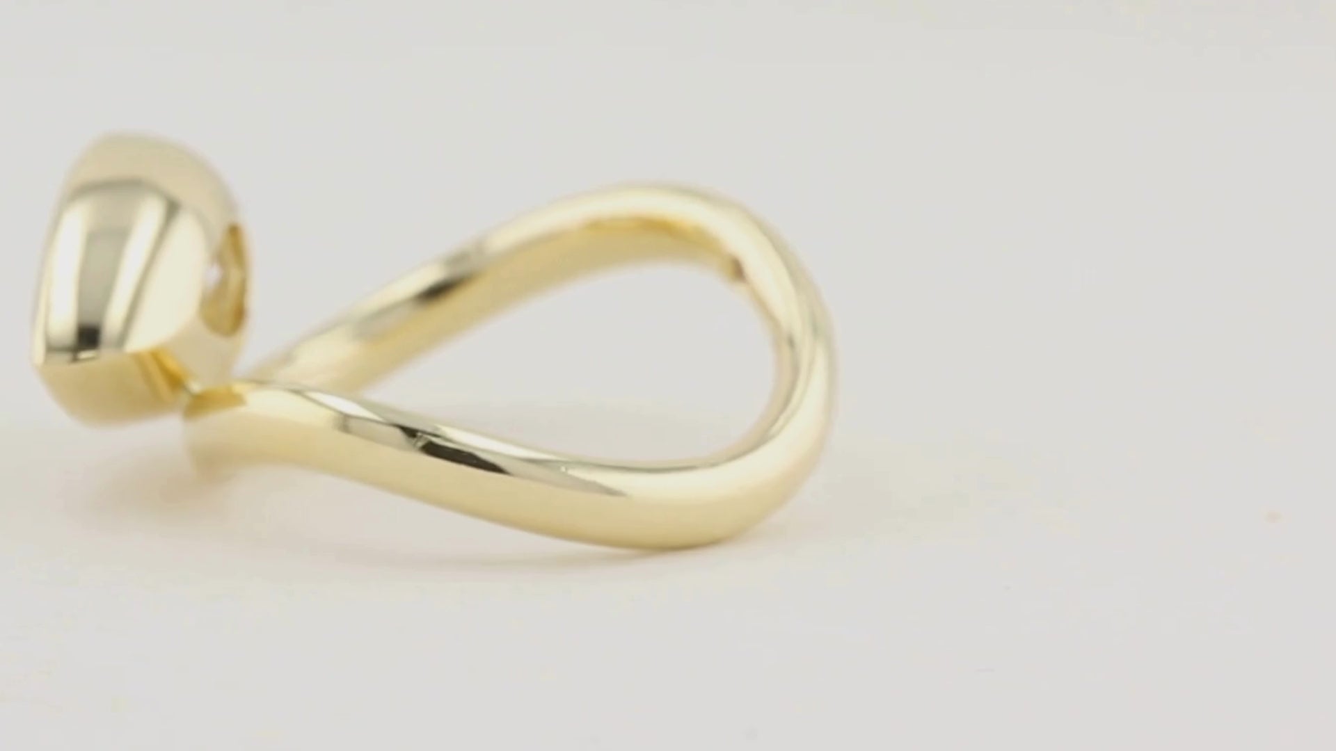 Amity Pear Shape Diamond Wave Ring